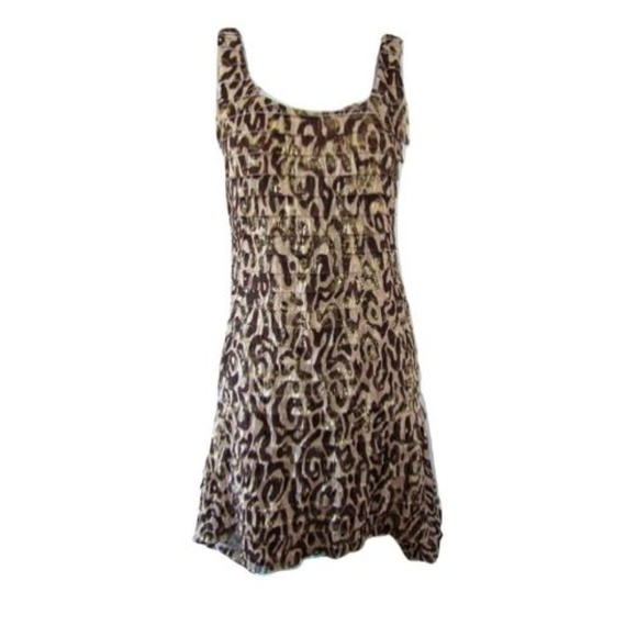 Joseph Ribkoff Dresses & Skirts - Joseph Ribkoff Animal Print Ruffled Dress 8 Joseph Ribkoff Dresses & Skirts - Joseph Ribkoff Animal Print Ruffled Dress 8